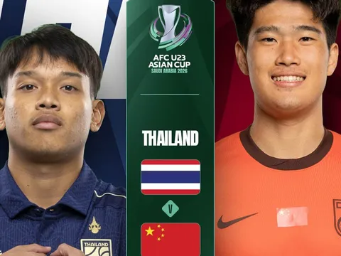 Kết quả VCK U23 châu Á 2026 mới nhất: Trung Quốc gây ấn tượng mạnh; Thái Lan dừng bước sớm?