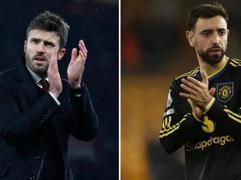 Xong vụ Bruno Fernandes rời Man United, HLV Carrick nói thẳng 1 điều về thủ quân Quỷ Đỏ