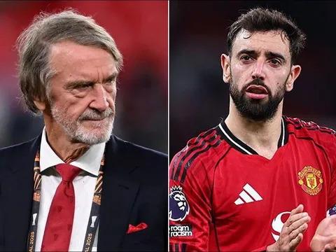 Sir Jim Ratcliffe chính thức ra quyết định, xong vụ Bruno Fernandes rời Man Utd trước World Cup 2026
