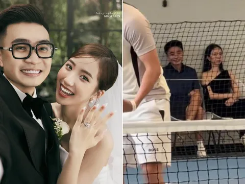 Hậu xác nhận ly hôn, Huyền 2k4 nói rõ danh tính cô gái thân thiết với Duy Nhỏ trên sân pickleball