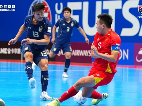 Bảng xếp hạng futsal châu Á 2026 mới nhất: ĐT Việt Nam thua đau Thái Lan, tứ kết gặp Indonesia?