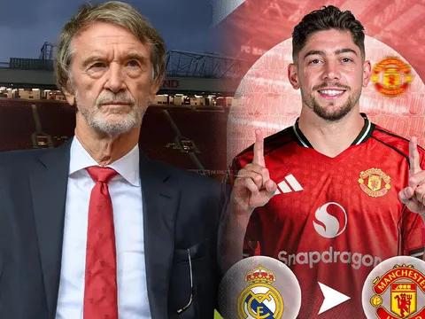Thương vụ Valverde - Man Utd có biến, Sir Jim Ratcliffe dồn toàn lực kích hoạt bom tấn chuyển nhượng hè 2026
