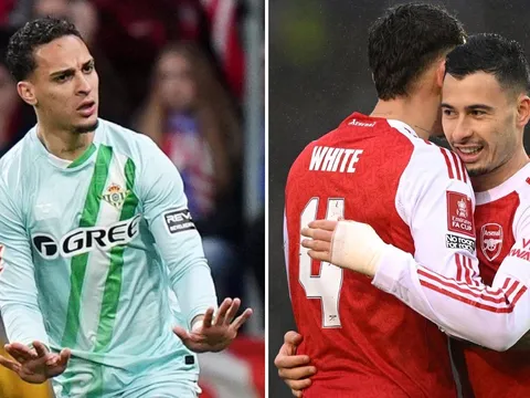 Kết quả bogns đá hôm nay: Địa chấn ở FA Cup 2026; Antony lập kỷ lục ở Real Betis