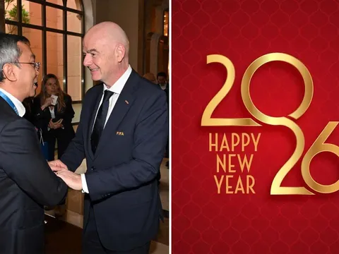Bóng đá Việt Nam được FIFA 'xông đất' xuân Bính Ngọ, VFF nhận vinh dự lớn từ chủ tịch Infantino