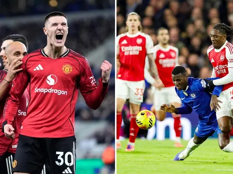 Kết quả bóng đá hôm nay: Đại chiến Arsenal vs Chelsea có biến, Man Utd vào top 3 BXH Ngoại hạng Anh?