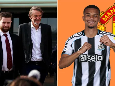 Sir Jim Ratcliffe bất ngờ chơi lớn, Man United chiêu mộ 'lá chắn thép' Newcastle với giá kỷ lục?