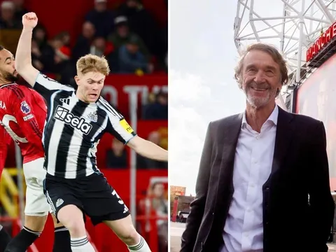 Man United rút ruột Newcastle, Sir Jim Ratcliffe chớp thời cơ vàng chiêu mộ 'cơn lốc đường biên'?