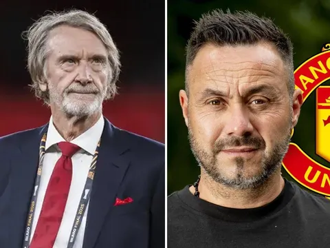 HLV De Zerbi đồng ý dẫn dắt Man Utd, Sir Jim Ratcliffe mở đường đón tân thuyền trưởng thay Carrick?