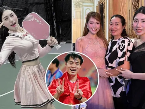 Từng nhận Hòa Minzy là 'chị dâu', em gái Văn Toàn lại gây sốt khi khoe dáng nuột nhờ chơi pickleball