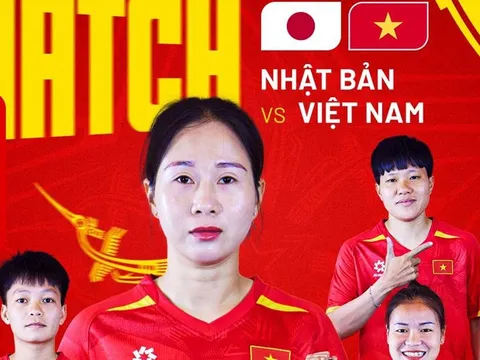 Xem trực tiếp ĐT nữ Việt Nam vs ĐT nữ Nhật Bản ở đâu, kênh nào? Link xem trực tiếp VCK Asian Cup 2026