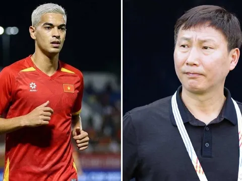 HLV Kim Sang Sik 'lực bất tòng tâm', chốt thời điểm sao nhập tịch cao gần 2m khoác áo ĐT Việt Nam