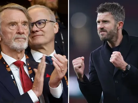 Sir Jim Ratcliffe đưa Michael Carrick 'lên mây', chính thức xong vụ bổ nhiệm tân HLV trưởng Man Utd?
