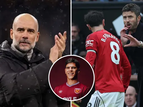Man United bất ngờ bị ngáng chân, Man City chớp 'cơ hội vàng' chiêu mộ bom tấn Fernandes ở TTCN 2026?