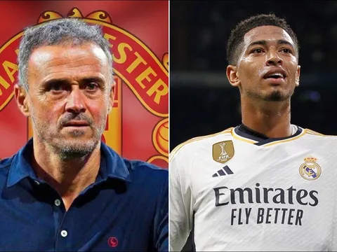 Chuyển nhượng MU 19/3: Luis Enrique đồng ý dẫn dắt Man Utd; Bellingham cập bến Manchester United