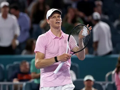 Xem trực tiếp Miami Open 2026 hôm nay, link trực tiếp tennis mới nhất 25/3: Jannik Sinner lập kỷ lục