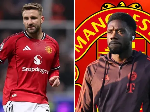 Bayern 'bật đèn xanh' vụ Davies, Man United chớp thời cơ quan trọng kích hoạt bom tấn thay Luke Shaw?