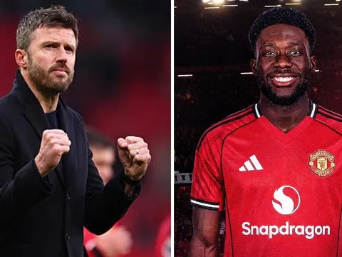 Tin chuyển nhượng mới nhất 24/3: Xong vụ MU bổ nhiệm Carrick; Alphonso Davies cập bến Man United?