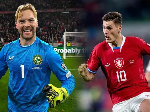 Nhận định, dự đoán tỷ số CH Séc vs Ireland - Vòng loại World Cup 2026: Sao trẻ Ngoại hạng Anh tỏa sáng?