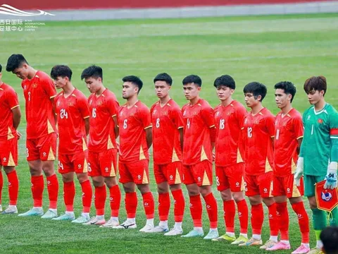 Bảng xếp hạng CFA Team China 2026 mới nhất 26/3: U23 Việt Nam nắm giữ lợi thế lớn