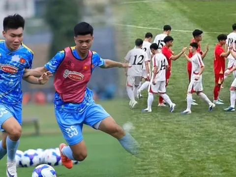 Video bàn thắng U23 Việt Nam: Minh Tâm xé lưới U23 Triều Tiên tại CFA Team China 2026