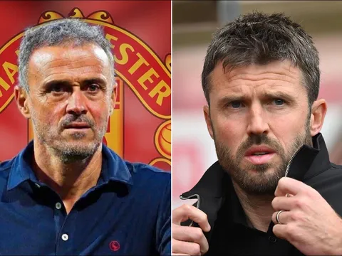 Vụ Luis Enrique - Manchester United chính thức xong, Sir Jim Ratcliffe ra quyết định với HLV Carrick