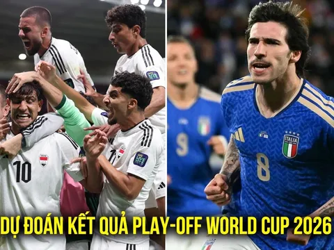 Siêu máy tính dự đoán kết quả Play-off World Cup 2026: Gã khổng lồ trở lại; Châu Á tạo địa chấn?