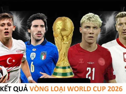 Kết quả bóng đá Play-off Vòng loại World Cup 2026 khu vực châu Âu: Italia đấu với Bosnia; Thuỵ Điển vs Ba Lan