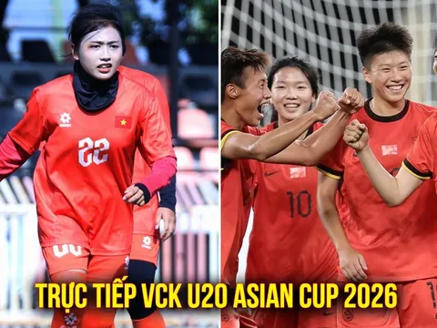Trực tiếp VCK U20 châu Á 2026 hôm nay 1/4 - Xem trực tiếp U20 Việt Nam vs U20 Trung Quốc ở đâu?