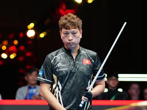 Kết quả thi đấu của Dương Quốc Hoàng ở Giải Vô địch Thế giới 8 bi 2026: Xuống chơi ở nhánh thua