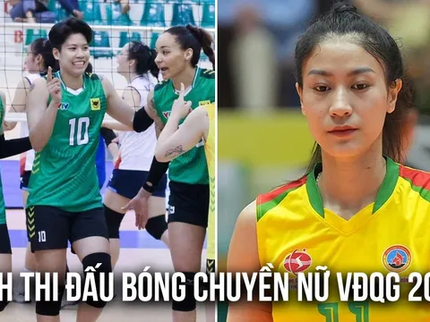 Lịch thi đấu Giải bóng chuyền nữ VĐQG 2026 mới nhất - Link xem trực tiếp bóng chuyền nữ Việt Nam