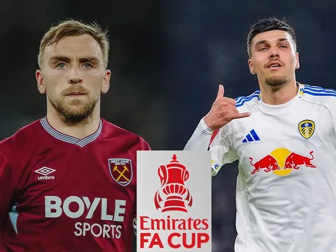 Nhận định, dự đoán kết quả West Ham vs Leeds - Tứ kết FA Cup: 'Cơn mưa bàn thắng' tại London