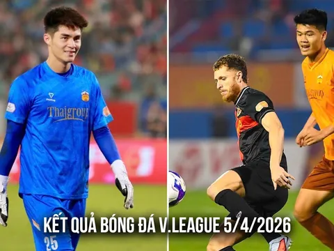 Kết quả bóng đá V.League hôm nay 5/4: Trần Trung Kiên cứu thua xuất thần; Xuân Son lập kỷ lục?