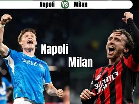 Nhận định bóng đá Napoli vs AC Milan - Serie A: McTominay gieo sầu cho Luka Modric?