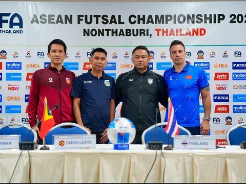 Lịch thi đấu bóng đá Việt Nam hôm nay 6/4: ĐT futsal Việt Nam đại thắng Myanmar?