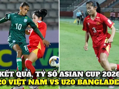 Kết quả, tỷ số U20 Việt Nam vs U20 Bangladesh - VCK Asian Cup 2026: ĐT Việt Nam rộng cửa vào tứ kết