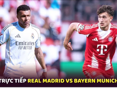 Xem trực tiếp Real Madrid vs Bayern Munich miễn phí ở đâu, kênh nào? Link xem Champions League HD