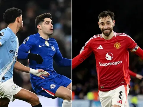 Lịch thi đấu vòng 32 Ngoại hạng Anh: Tâm điểm Chelsea vs Man City; Man Utd tái xuất sau 1 tháng
