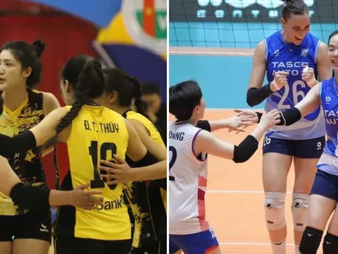 Kết quả bóng chuyền nữ VĐQG Việt Nam hôm nay 10/4: Trụ cột ĐT Việt Nam giúp Hà Nội giành ngôi đầu?