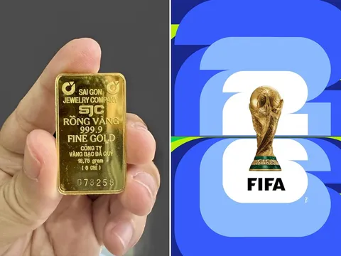 Giá vàng mới nhất 12/4: Vàng SJC rơi tự do, mức giảm cao hơn giá vé rẻ nhất ở World Cup 2026