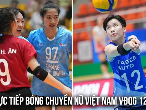 Link xem trực tiếp bóng chuyền nữ Việt Nam VĐQG hôm nay 12/4: Tân binh tiếp tục tạo địa chấn?