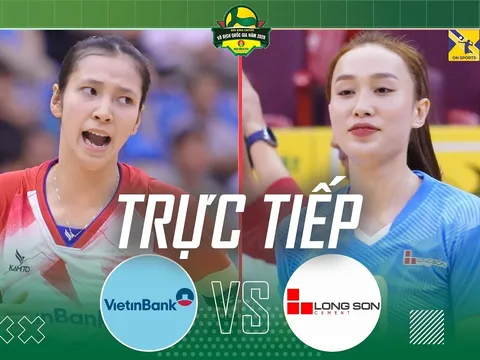 Trực tiếp bóng chuyền nữ Việt Nam VĐQG 2026 hôm nay 12/4 - Link xem Vietinbank vs XMLS Thanh Hóa