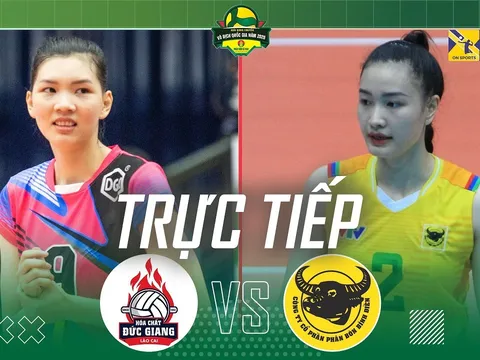 Trực tiếp bóng chuyền nữ Việt Nam VĐQG hôm nay 13/4 -  Link xem HCĐG Lào Cai vs VTV B.Đ Long An