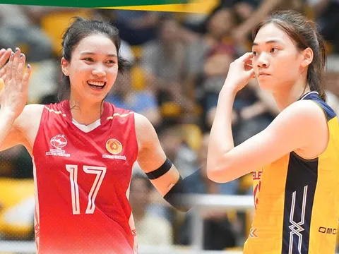 Link xem trực tiếp bóng chuyền Việt Nam hôm nay 13/4 - Binh chủng Thông tin vs Geleximco Hưng Yên