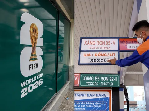 Giá xăng dầu chiều hôm nay 14/4: RON 95-V áp sát 25.000 đồng/lít, CĐV tới World Cup 2026 mừng thầm