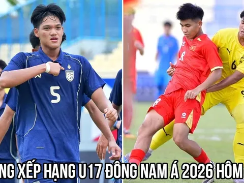 Bảng xếp hạng U17 Đông Nam Á hôm nay 15/4: Thái Lan chật vật; ĐT Việt Nam rộng cửa giành ngôi vương?