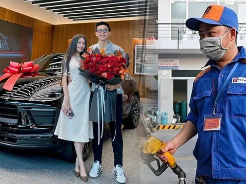 Giá xăng dầu hôm nay 15/4: Siêu xe của Đoàn Văn Hậu đổ RON92 hay RON95? Đổ đầy bình hết bao nhiêu?