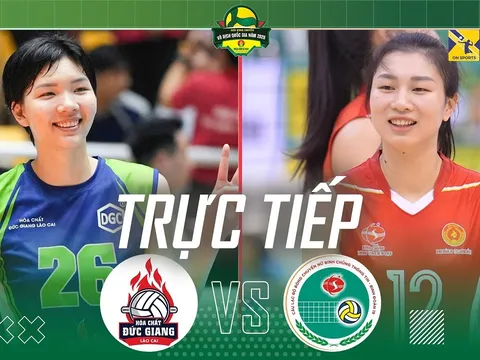 Trực tiếp bóng chuyền nữ Việt Nam VĐQG hôm nay 15/4 - Link xem HCĐG Lào Cai vs Binh Chủng TT BĐ19