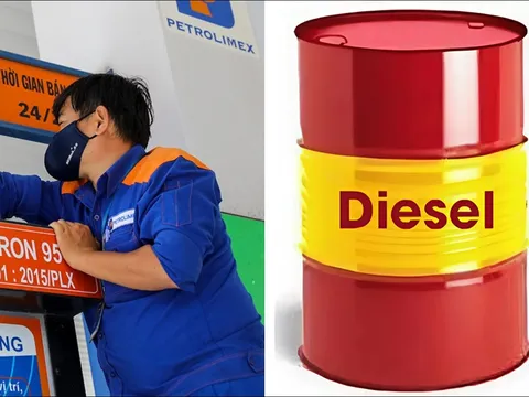 Giá xăng dầu mới nhất 16/4/2026: Dầu diesel chính thức giảm cực mạnh, công tác V.League nhạn tin vui