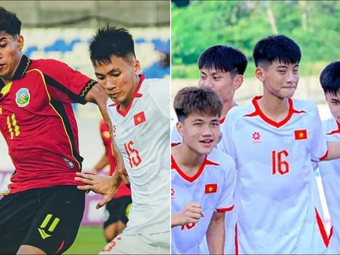 Hủy diệt Timor Leste với tỷ số không tưởng, U17 Việt Nam khiến cả Đông Nam Á 'dậy sóng'