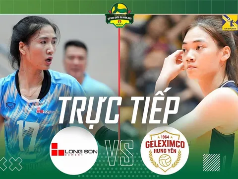 Trực tiếp bóng chuyền nữ Việt Nam VĐQG hôm nay 16/4 - Link xem XMLS Thanh Hóa vs Geleximco Hưng Yên